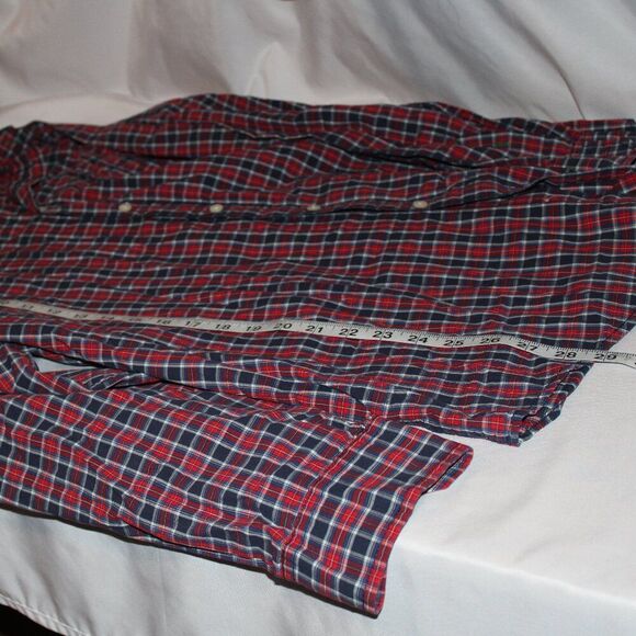 Tommy Hilfiger Men's Plaid Long Sleeve Shirt - Picture 3 of 7